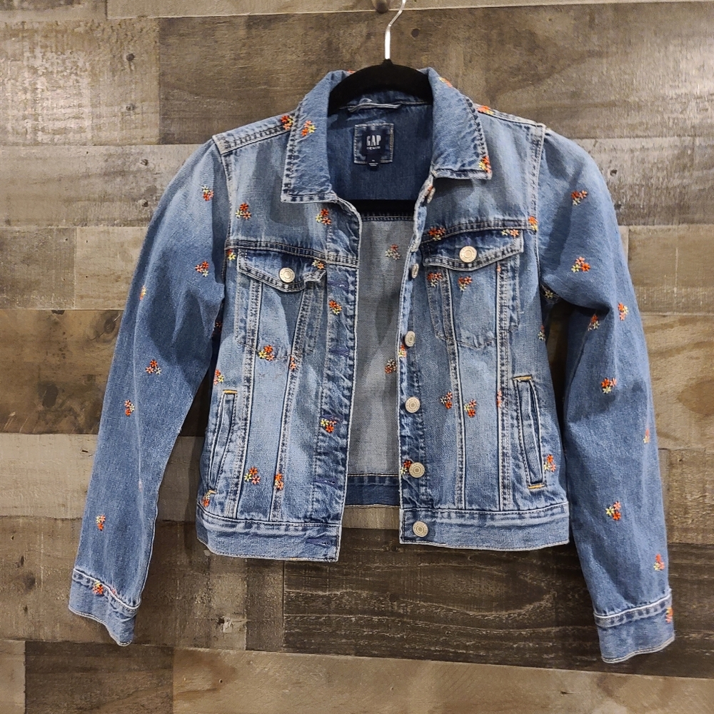 Girls GAP denim jacket, YXL